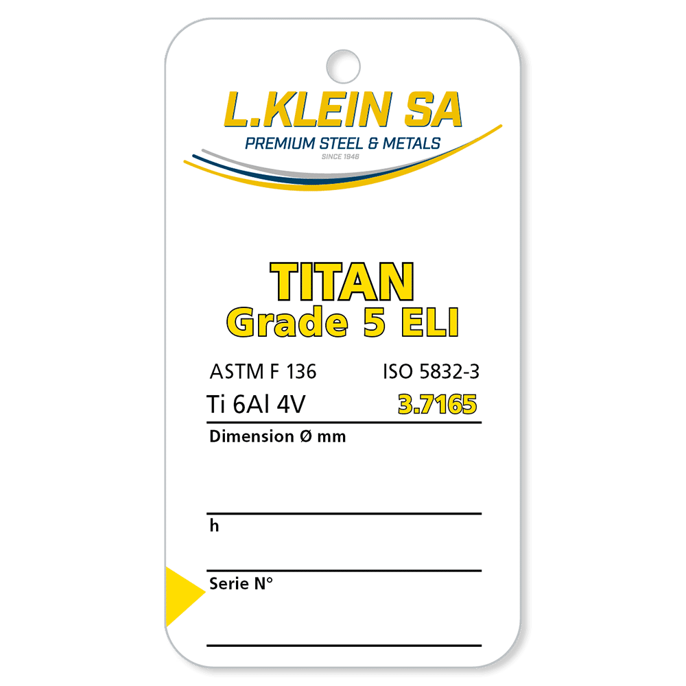 TITAN GRADE 5 ELI